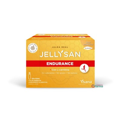 Comprar JELLYSAN ENDURANCE 20 VIALES 10 ML al mejor precio en NuestraFarma, tu farmacia online