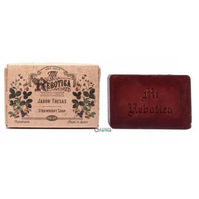Comprar MI REBOTICA JABON DE GLICERINA ARTESANO DE FRESAS 100 G al mejor precio en NuestraFarma, tu farmacia online