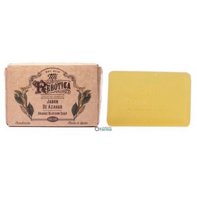 Comprar MI REBOTICA JABON DE GLICERINA ARTESANO DE AZAHAR 100 G al mejor precio en NuestraFarma, tu farmacia online
