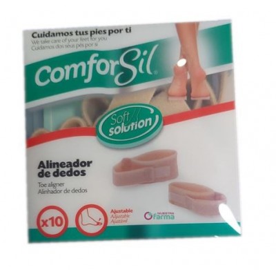 Comprar COMFORSIL ALINEADOR DE DEDOS CC510L 10 UNIDADES TALLA L al mejor precio en NuestraFarma, tu farmacia online