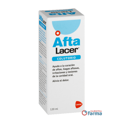 Comprar AFTA LACER COLUTORIO 120 ML al mejor precio en NuestraFarma, tu farmacia online