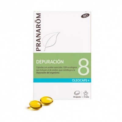 Comprar PRANAROM OLEOCAPS 8 DEPURACION 30 CAPSULAS al mejor precio en NuestraFarma, tu farmacia online
