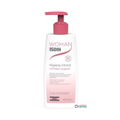 Comprar WOMAN ISDIN HIGIENE INTIMA 200 ML al mejor precio en NuestraFarma, tu farmacia online