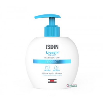 Comprar ISDIN UREADIN CREMA MANOS HAND CREAM PUMP 200 ML CON DOSIFICADOR al mejor precio en NuestraFarma, tu farmacia online