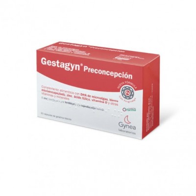 Comprar GESTAGYN PRECONCEPCION 30 CAPSULAS al mejor precio en NuestraFarma, tu farmacia online