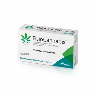 Comprar FISIOCANNABIS 30 CAPSULAS BLANDAS al mejor precio en NuestraFarma, tu farmacia online