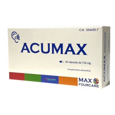 Comprar ACUMAX 30 CAPSULAS al mejor precio en NuestraFarma, tu farmacia online