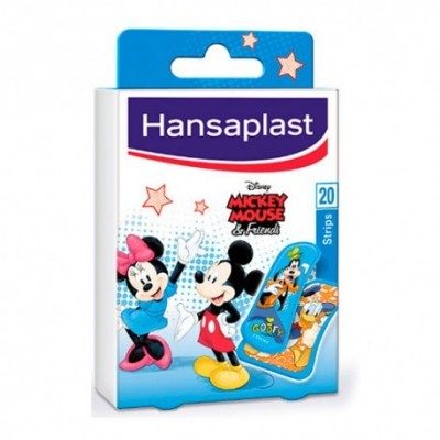 Comprar HANSAPLAST DISNEY APOSITOS MICKEY & FRIENDS 20 UNIDADES al mejor precio en NuestraFarma, tu farmacia online