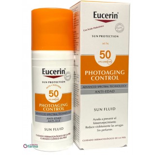 EUCERIN SUN PROTECTION FPS 50 PHOTOAGING CONTROL FLUIDO ANTI-EDAD 50 ML