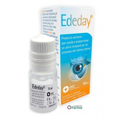 Comprar EDEDAY SOLUCION OFTALMICA 10 ML al mejor precio en NuestraFarma, tu farmacia online