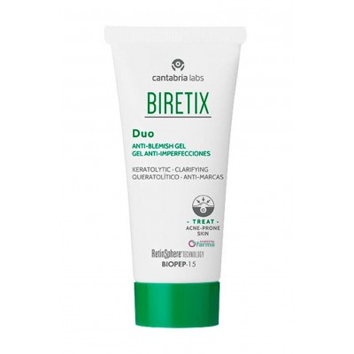 Comprar BIRETIX DUO GEL ANTI-IMPERFECCIONES 30 ML al mejor precio en NuestraFarma, tu farmacia online