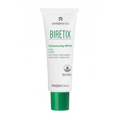Comprar BIRETIX HYDRAMAT DAY SPF 30 FLUIDO MATIFICANTE HIDRATANTE 50 ML al mejor precio en NuestraFarma, tu farmacia online