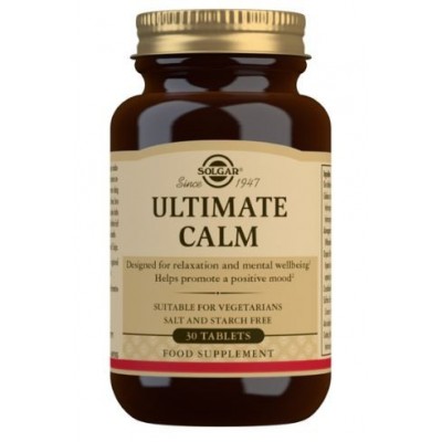 Comprar SOLGAR ULTIMATE CALM 30 COMPRIMIDOS al mejor precio en NuestraFarma, tu farmacia online