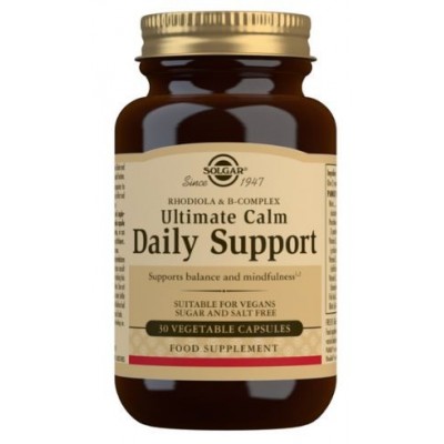 Comprar SOLGAR ULTIMATE CALM DAILY 30 CAPSULAS VEGETALES al mejor precio en NuestraFarma, tu farmacia online
