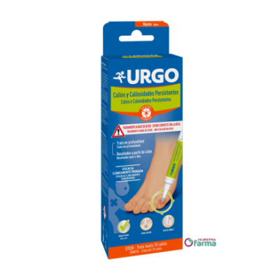 Comprar URGO CALLOS Y CALLOSIDADES PERSISTENTES LAPIZ APLICADOR 4 G al mejor precio en NuestraFarma, tu farmacia online