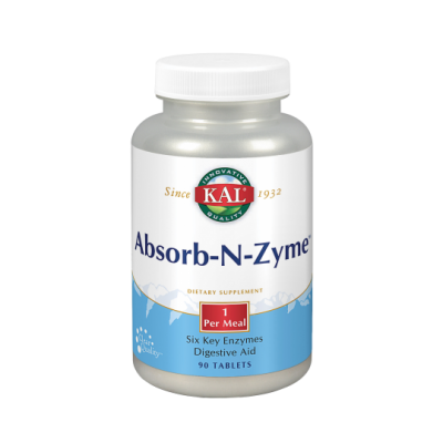 Comprar KAL ABSORB-N-ZYME 90 COMPRIMIDOS al mejor precio en NuestraFarma, tu farmacia online