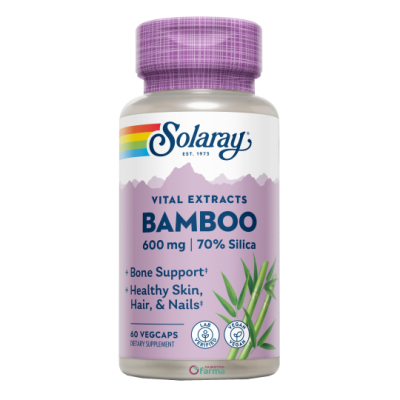 Comprar SOLARAY BAMBOO 300 MG 60 CAPSULAS VEGETALES al mejor precio en NuestraFarma, tu farmacia online
