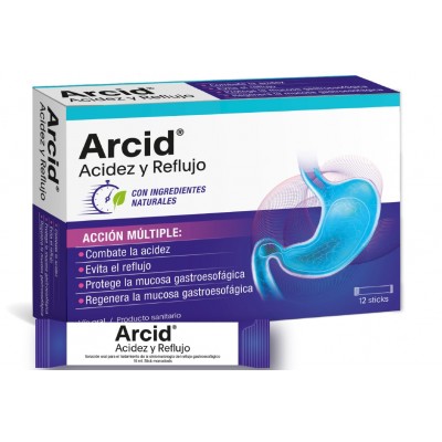 Comprar ARCID 12 STICKS 10 ML al mejor precio en NuestraFarma, tu farmacia online