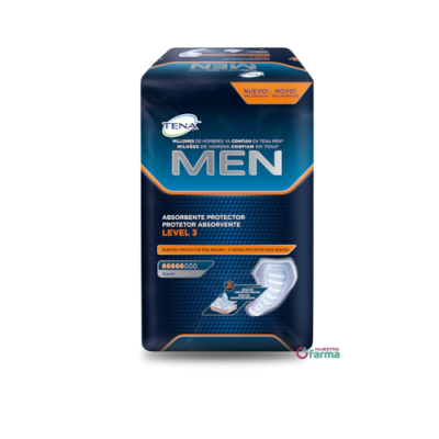 Comprar TENA FOR MEN LEVEL 3 - 16 UNIDADES al mejor precio en NuestraFarma, tu farmacia online