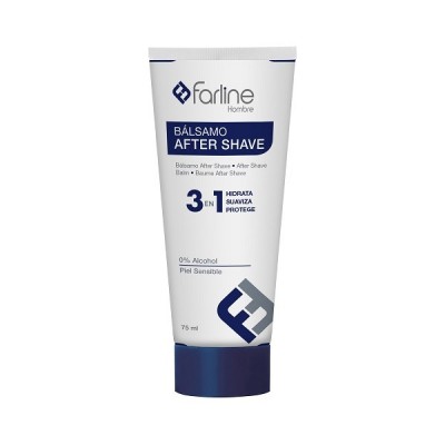 Comprar FARLINE HOMBRE AFTER SHAVE BALSAMO PIEL SENSIBLE 75 ML al mejor precio en NuestraFarma, tu farmacia online