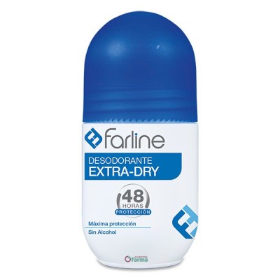 Comprar FARLINE DESODORANTE EXTRA-DRY ROLL ON 50 ML al mejor precio en NuestraFarma, tu farmacia online