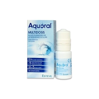 Comprar AQUORAL GOTAS OFTALMICAS LUBRICANTES 10 ML al mejor precio en NuestraFarma, tu farmacia online