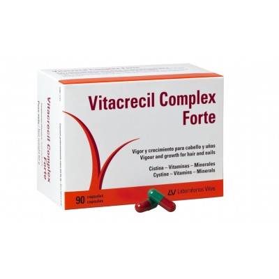 Comprar VITACRECIL COMPLEX FORTE 90 CAPSULAS al mejor precio en NuestraFarma, tu farmacia online
