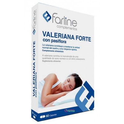 Comprar FARLINE VALERIANA FORTE 150 MG 60 CAPSULAS al mejor precio en NuestraFarma, tu farmacia online