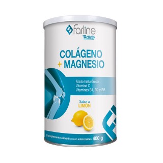 FARLINE COLAGENO + MAGNESIO 400 G SABOR LIMON