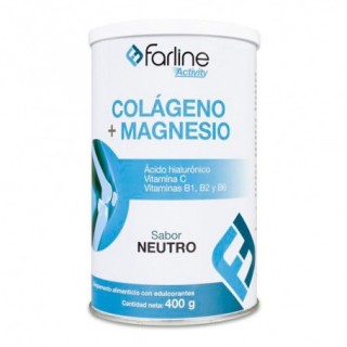FARLINE COLAGENO + MAGNESIO 400 G SABOR NEUTRO