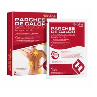 Comprar FARLINE ACTIVITY PARCHE CALOR 2 UNIDADES al mejor precio en NuestraFarma, tu farmacia online