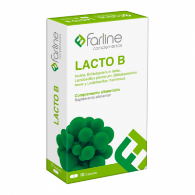 Comprar FARLINE LACTO B 10 CAPSULAS al mejor precio en NuestraFarma, tu farmacia online