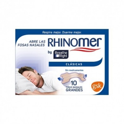 Comprar BREATHE RIGHT CLAS GDE 10 U al mejor precio en NuestraFarma, tu farmacia online
