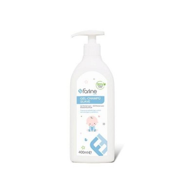 Comprar FARLINE BEBE GEL CHAMPU SUAVE 400 ML al mejor precio en NuestraFarma, tu farmacia online