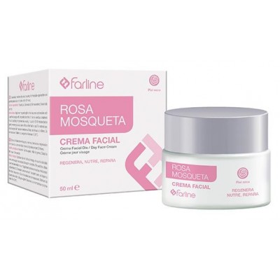 Comprar FARLINE CREMA FACIAL ROSA MOSQUETA 50 ML al mejor precio en NuestraFarma, tu farmacia online