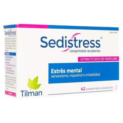Comprar SEDISTRESS 200 MG 42 COMPRIMIDOS RECUBIERTOS al mejor precio en NuestraFarma, tu farmacia online