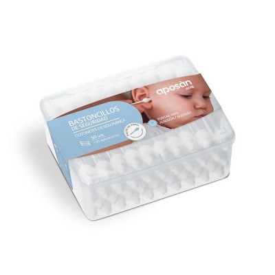 Comprar APOSAN BASTONCILLOS DE SEGURIDAD 50 UNIDADES al mejor precio en NuestraFarma, tu farmacia online