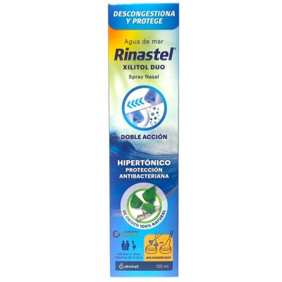 Comprar RINASTEL XILITOL DUO 125 ML al mejor precio en NuestraFarma, tu farmacia online