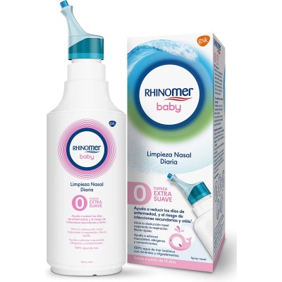 Comprar RHINOMER BABY FUERZA 0 EXTRA SUAVE 115 ML al mejor precio en NuestraFarma, tu farmacia online