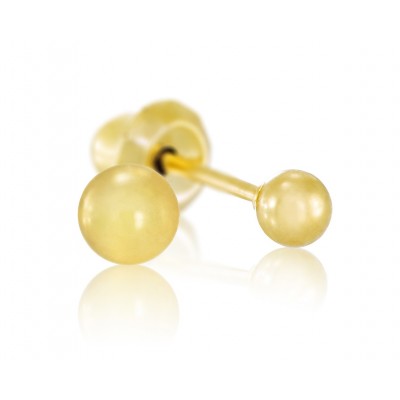 Comprar INVERNESS PENDIENTE 24K 10C BOLA DORADA 3 MM al mejor precio en NuestraFarma, tu farmacia online