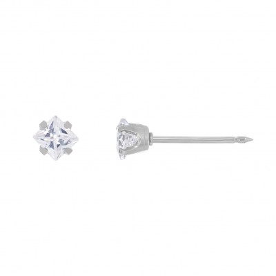 Comprar INVERNESS PENDIENTE ACERO INOXIDABLE 112C SOLITARIO SQUARE 3 MM al mejor precio en NuestraFarma, tu farmacia online