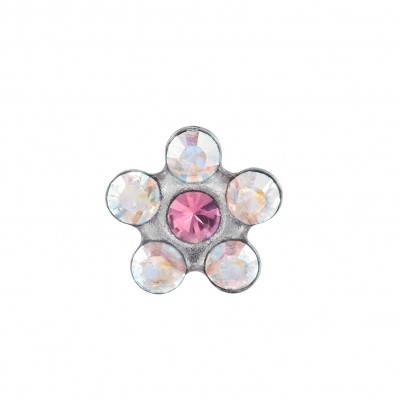 Comprar INVERNESS PENDIENTE ACERO INOXIDABLE 120C FLOR NATURAL ROSA al mejor precio en NuestraFarma, tu farmacia online
