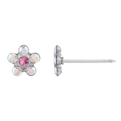 Comprar INVERNESS PENDIENTE ACERO INOXIDABLE 120C FLOR NATURAL ROSA al mejor precio en NuestraFarma, tu farmacia online