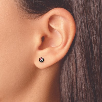 Comprar INVERNESS PENDIENTE ACERO INOXIDABLE 194-1C CALAVERA ROSA al mejor precio en NuestraFarma, tu farmacia online