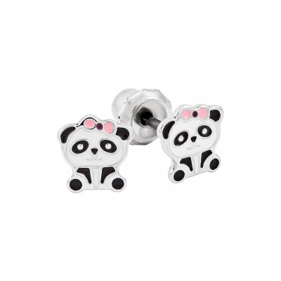 Comprar INVERNESS PENDIENTE ACERO INOXIDABLE 621C-1 PANDA LAZO ROSA 6 MM al mejor precio en NuestraFarma, tu farmacia online