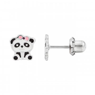 Comprar INVERNESS PENDIENTE ACERO INOXIDABLE 621C-1 PANDA LAZO ROSA 6 MM al mejor precio en NuestraFarma, tu farmacia online