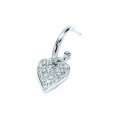 BIOJOUX PENDIENTES ARO CHARM DULCE BJT235 1 PAR