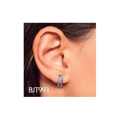 Comprar BIOJOUX PENDIENTES MEDIO ARO DOBLE CRISTAL 14 MM BJT993 1 PAR al mejor precio en NuestraFarma, tu farmacia online