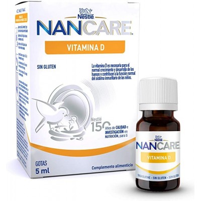Comprar NANCARE VITAMINA D NESTLE 10 ML al mejor precio en NuestraFarma, tu farmacia online