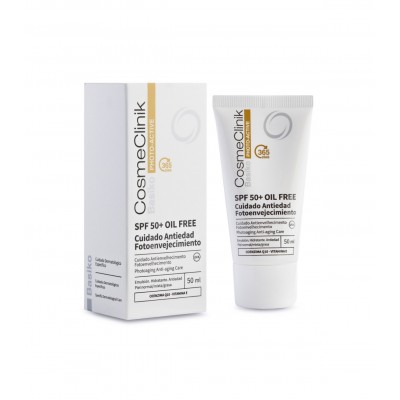 Comprar BASIKO SPF 50+ EMULSION OIL FREE COSMECLINIK 50 ML al mejor precio en NuestraFarma, tu farmacia online